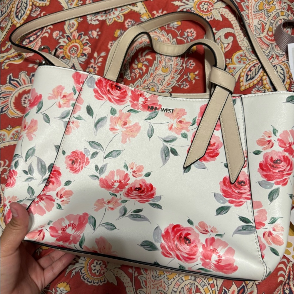 Floral Nine West purse